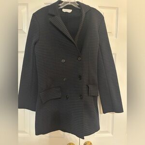 Sonia Rykiel Women's Black and navy blazer women’s size M